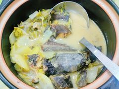 塘鲺咸菜汤-东江客家情食府