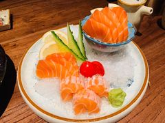 三文鱼刺身-壹风町烧肉居酒屋(恒丰中央广场店)
