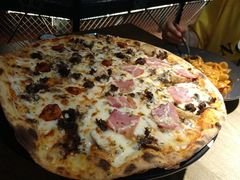 培根土豆火炉披萨-机器人火炉披萨