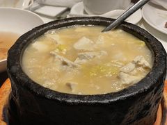 石锅白菜豆腐-木守西溪溪隐餐厅