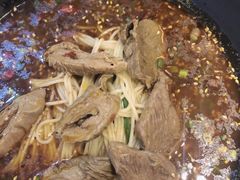 香辣鸡块拌面-豆爺小面(朱雀店)