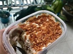 肉松盒子千层蛋糕-艾加柒克蛋糕茶歇甜品台(春熙路店)