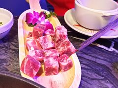 骰子雪花牛肉粒-热火朝天鲜切牛肉火锅(南强街巷店)