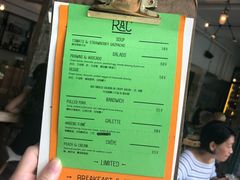 菜单-RAC BAR(安福路店)