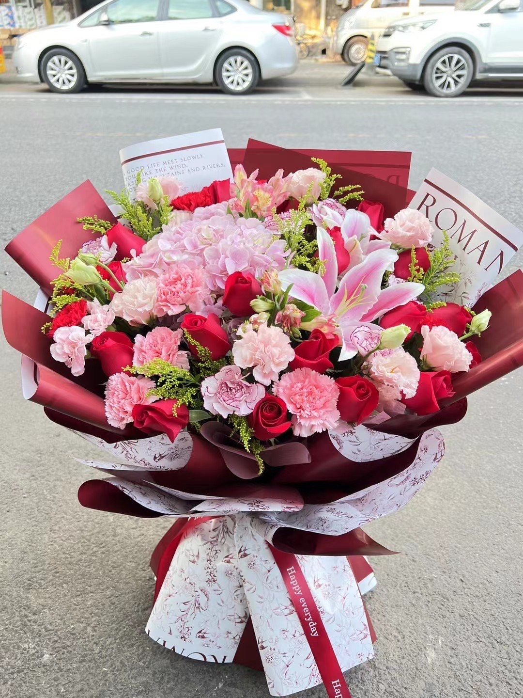 非常喜欢的一个花束,太好看了送给妈妈