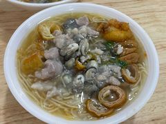 蚵仔线面-建国蚵煎蚵面