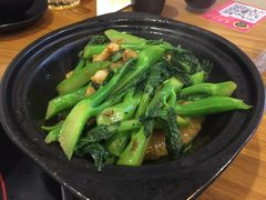 阿参酱啫芥兰-张记盱眙龙虾