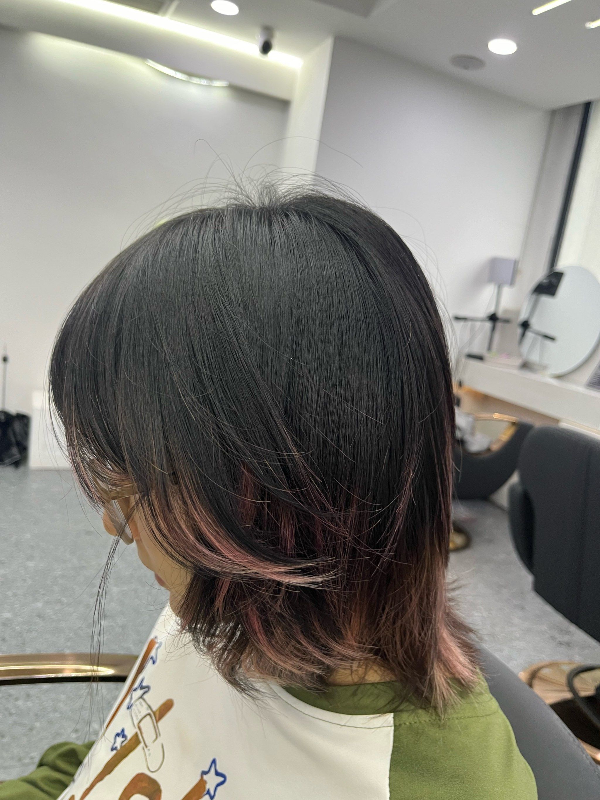 狼尾发 #简单又好看的发型 #今日发型 #原创精剪 #画染 #亚系匀染