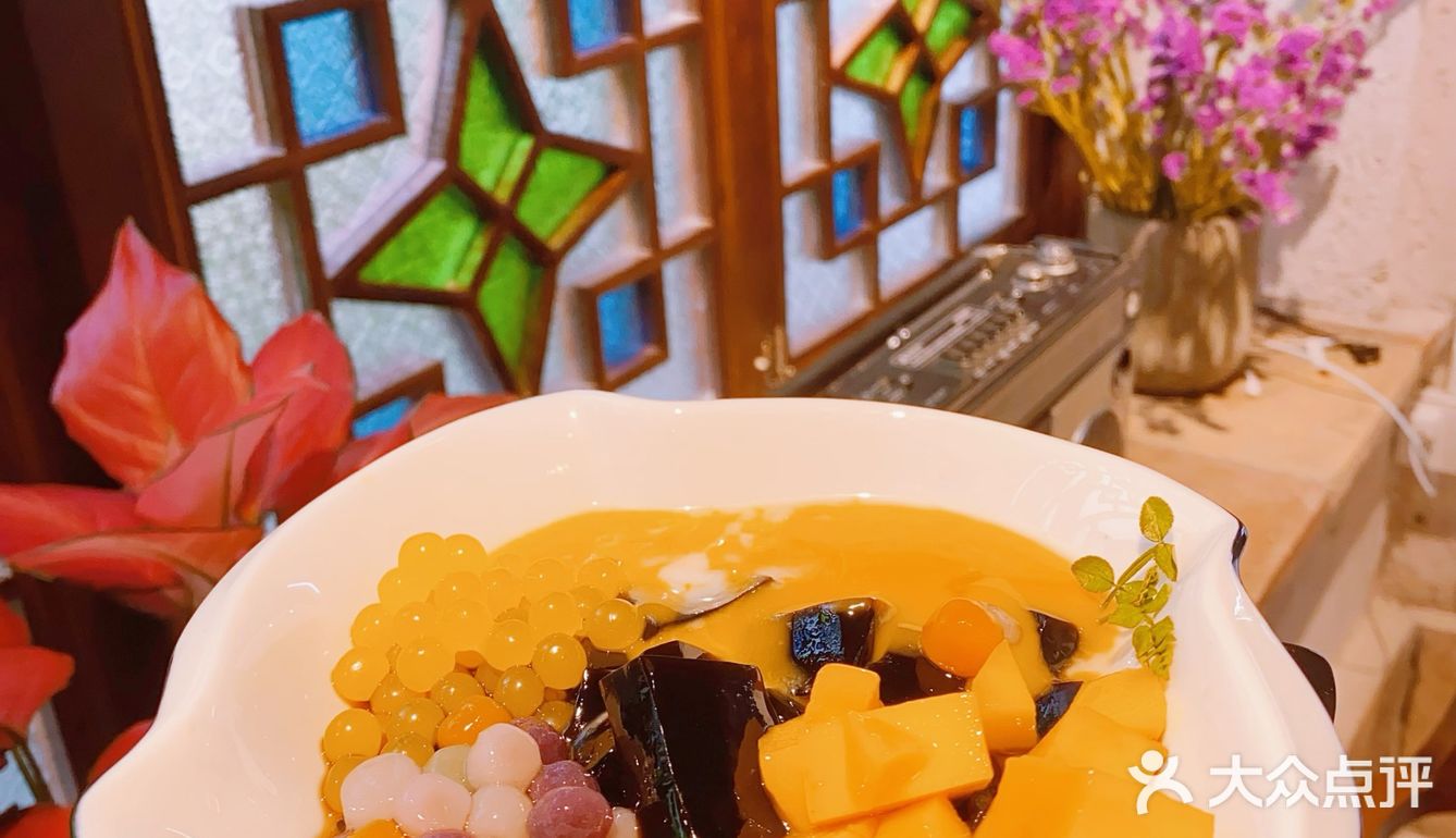 🌷与绿色双皮奶相逢🌷