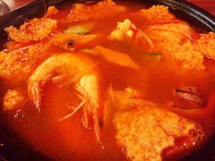 海鲜锅巴汤-恩你小木屋米酒店(安盛店)
