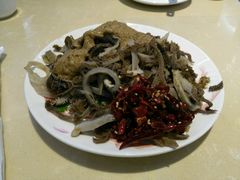 水爆肚-天津乾毓德饭庄·清真传统炒菜·海鲜烧烤(咸阳路店)