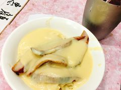 猪颈肉芝士捞公仔面-新记餐厅(香槟大厦店)