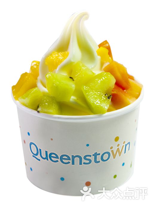 皇后镇冰酸奶--鲜果谷物杯