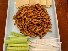 京酱肉丝-北平小馆·烤鸭·家常菜(磨房北里店)