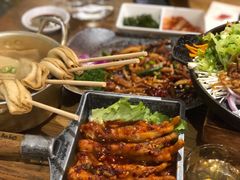 火辣鸡爪-冰川冷面·延边菜·炭烤串(观前店)