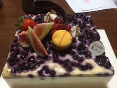 经典蓝莓芝士蛋糕-榖屋house of flour(张江首店)