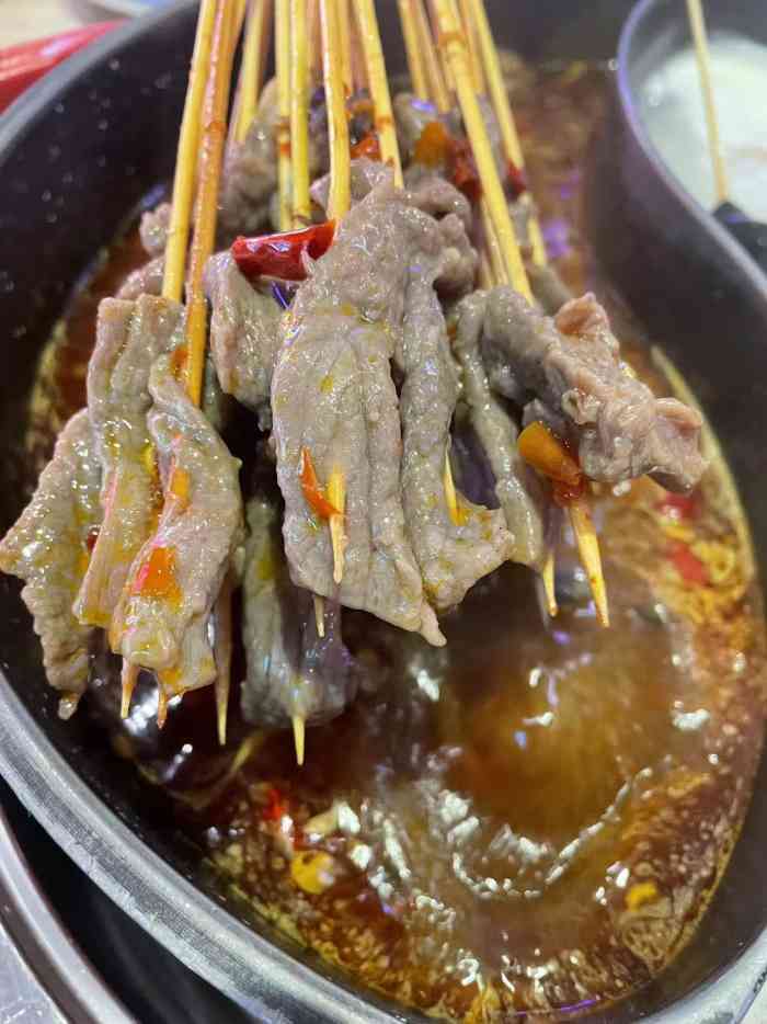 签签有礼串串香(香坊万达店)-"[薄荷]环境:香坊万达广场三楼 有些港.