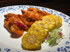 茄汁玉米灼明虾-粤·向群饭店(麓景路店)