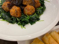 酱烧冬菇配豆腐丸子-五观堂素食(新华路店)