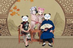 -时光纪亲子全家福照相馆(静安店母女写真父母纪念照)