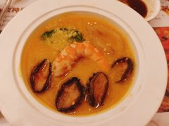 海参小米粥-芭菲盛宴·环球美食(锦城万达广场店)