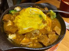 咖喱牛肉蛋包饭-一心创作料理屋(经开万达店)