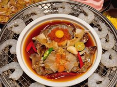 -草家酱蟹炭火烤肉店(珲春南路一店)