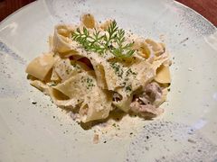 奶油鸡肉菌菇意面-404干式熟成牛排馆•聚会餐厅