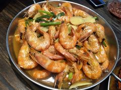 葱姜炒基尾虾-盒马鲜生(皇庭广场店)