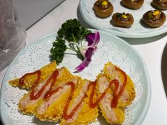 虾饼-猪啊牛呀羊啊铜盘烤肉(正大广场店)