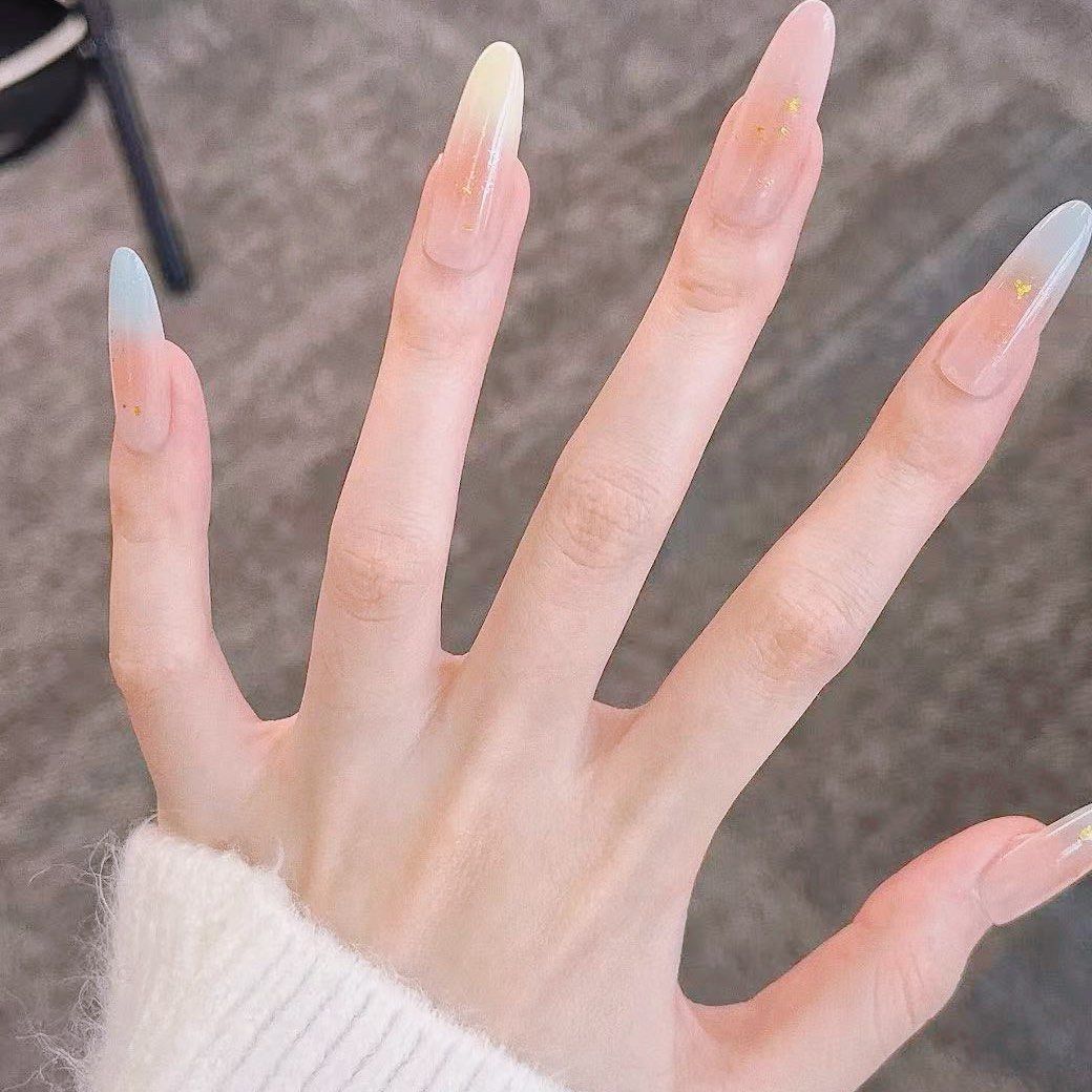 燃爆少女心的粉色系清透美甲秀