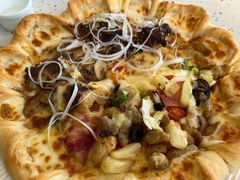酸菜海鲈鱼披萨-必胜客(海滨店)