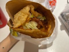 -小红车炸蛋葱油饼