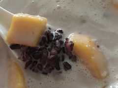 芒果椰浆黑糯米-一口小满手作糯米糍(北山店)