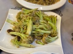 烧鹅汁炒台山菜花-岭南海晏楼(东晓南店)