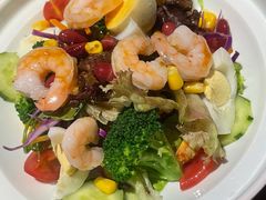 虾仁鸡蛋青瓜轻食沙拉-学府公社餐酒吧(原中关村天堂店)
