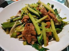 小炒黄牛肉-雲蜀龙阁·金牌水煮鱼(方庄店)