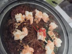 粉丝裹虾-绿茶餐厅(滨海万达广场店)