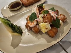 菠萝油条虾-鹿港小镇(黄金店)