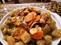 三鲜焖子-友利砂锅居