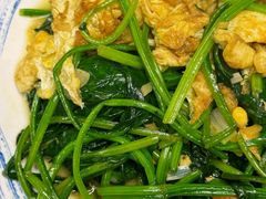 菠菜炒鸡蛋-Xabnam_夏葡纳·新疆餐厅(日坛上街店)