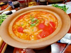 西红柿豆皮汤-宴礼烤鸭本味菜(蠡县商业步行街店)
