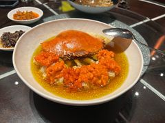 鸡油花雕蒸三门蟹-杭州西子湖四季酒店·金沙厅