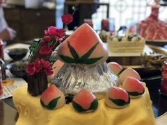 君临七星生态酒店的寿桃-君临七星生态酒店