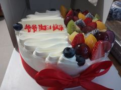 -幸福鸟动物奶油生日蛋糕(军校店)