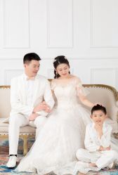 -时光纪亲子全家福照相馆(静安店母女写真父母纪念照)