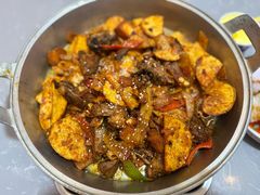 炕锅羊肉-尕有炕锅烤羊肉