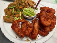 糟虾拼避风塘虾-旺达·福州菜(正大广场店)