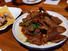 老式牛肉锅包-蒙艾里民族传统菜蒙餐