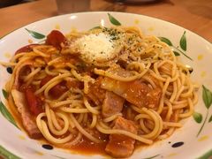 罗马风味奶酪培根面-萨莉亚意式餐厅(新洲家乐福店)